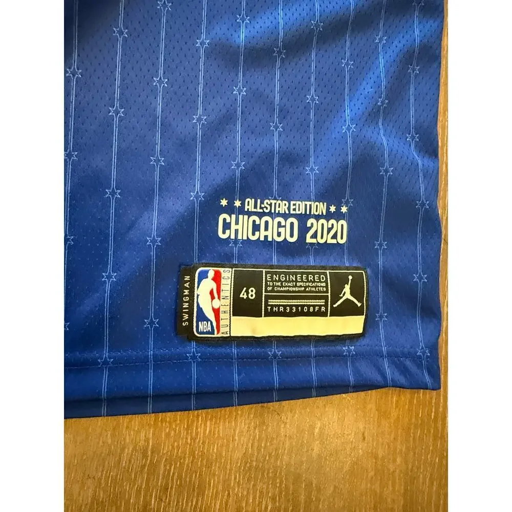 NBA All Star Luka Doncic #77 Jersey Top Nike Dri-Fit Air Jordan size L
